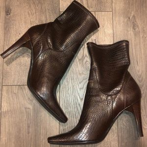 Marc Fisher Boots with 3.5 inch Heels Size 8M